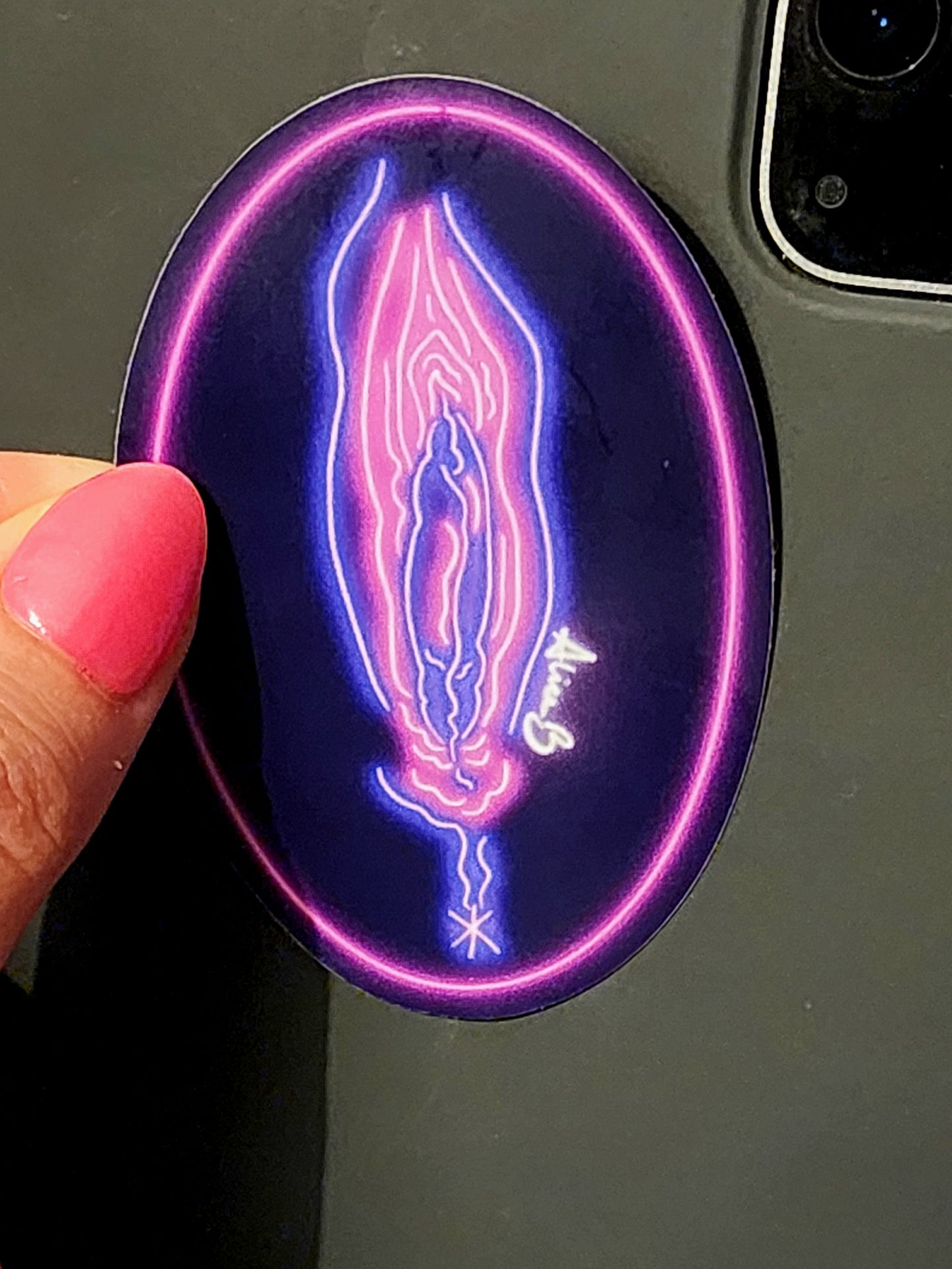 ELECTRIC PVSSY NO. 1 Sticker