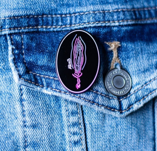 Electric Pvssy No. 1 Enamel Pin